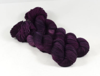 Destination Yarn fingering weight yarn Bordeaux - dyed to order