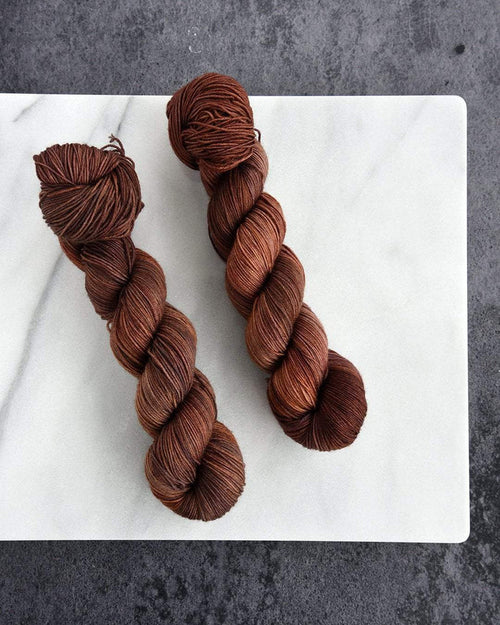 Destination Yarn fingering weight yarn Postcard (Fingering Weight) Brownstone