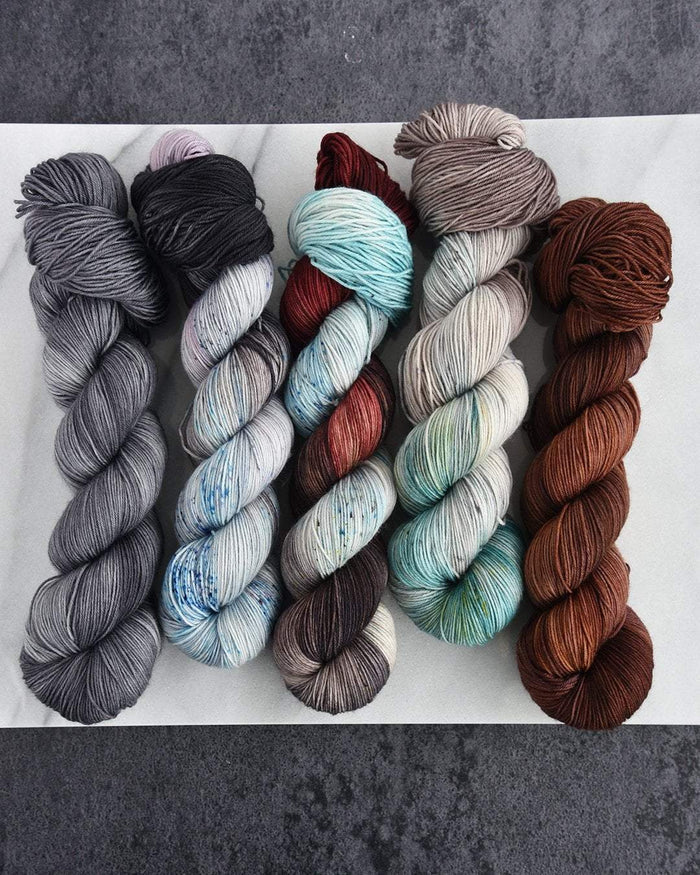 Destination Yarn fingering weight yarn Postcard (Fingering Weight) Brownstone