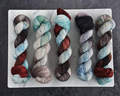Destination Yarn fingering weight yarn Postcard (Fingering Weight) Brownstone
