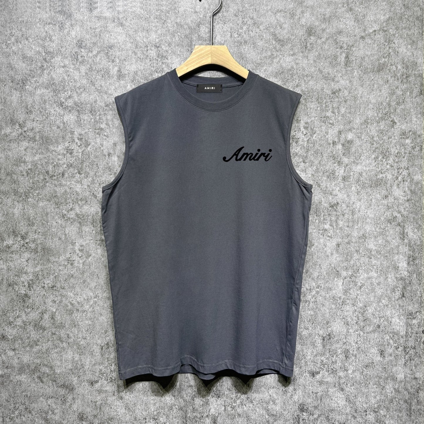 Amiri tank top new font printing