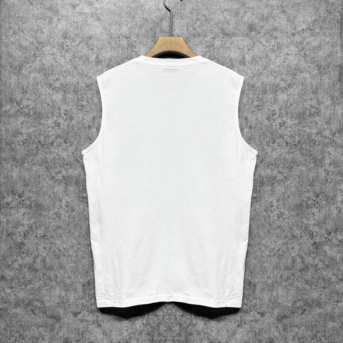 Amiri tank top spider projection printing