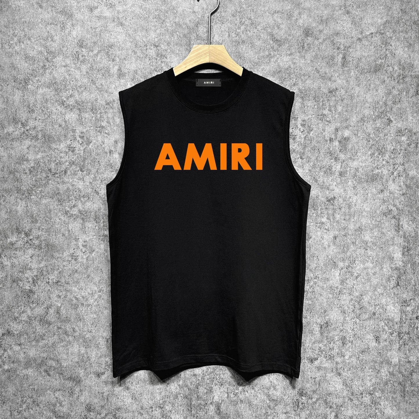 Amiri tank top thick flat simple letterprinting