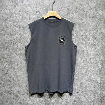Amiri tank top radar sonic printing