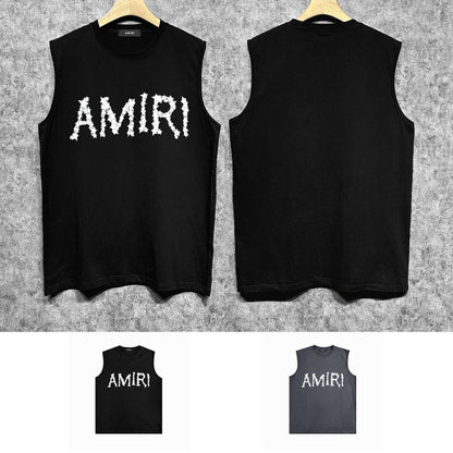 Amiri tank top mist star printing