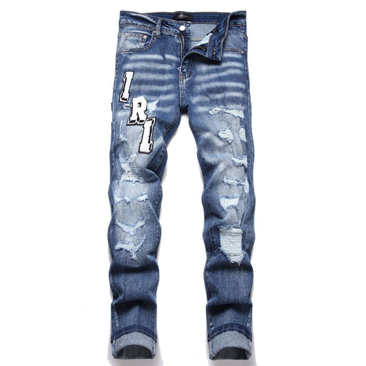 Amiri Jeans Ripped Stretch Jeans