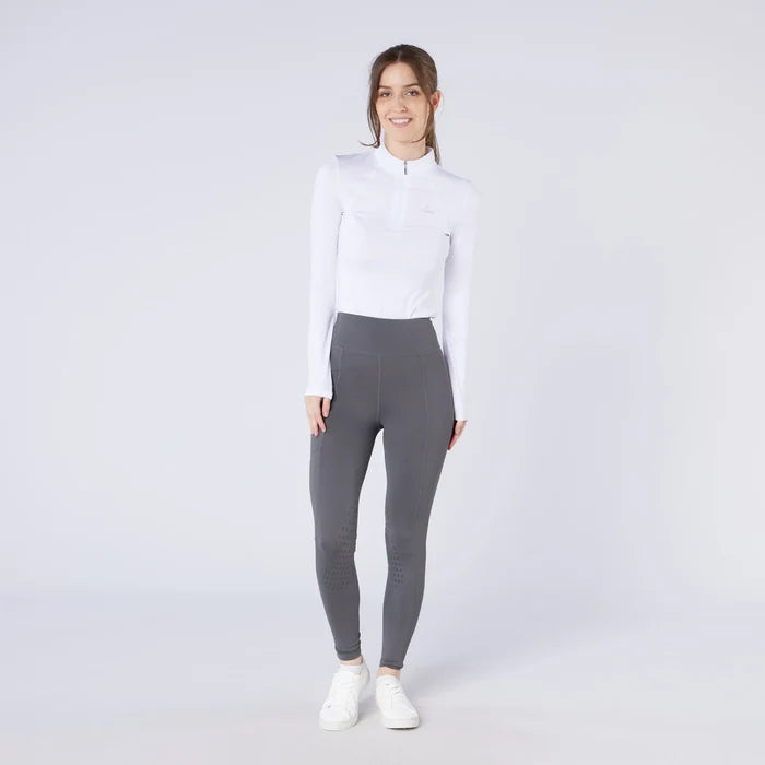 Cameo Equine Ladies Core Riding Tights- Grey