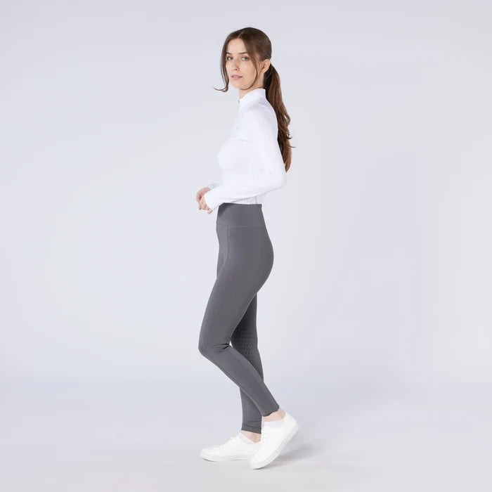 Cameo Equine Ladies Core Riding Tights- Grey
