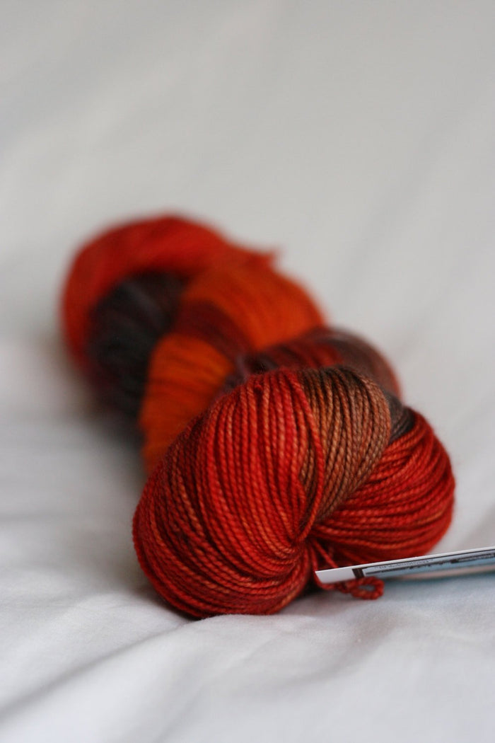Destination Yarn fingering weight yarn CAMPFIRE