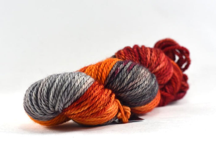 Destination Yarn Knitting Kit Hat Kit - Bulky - Campfire