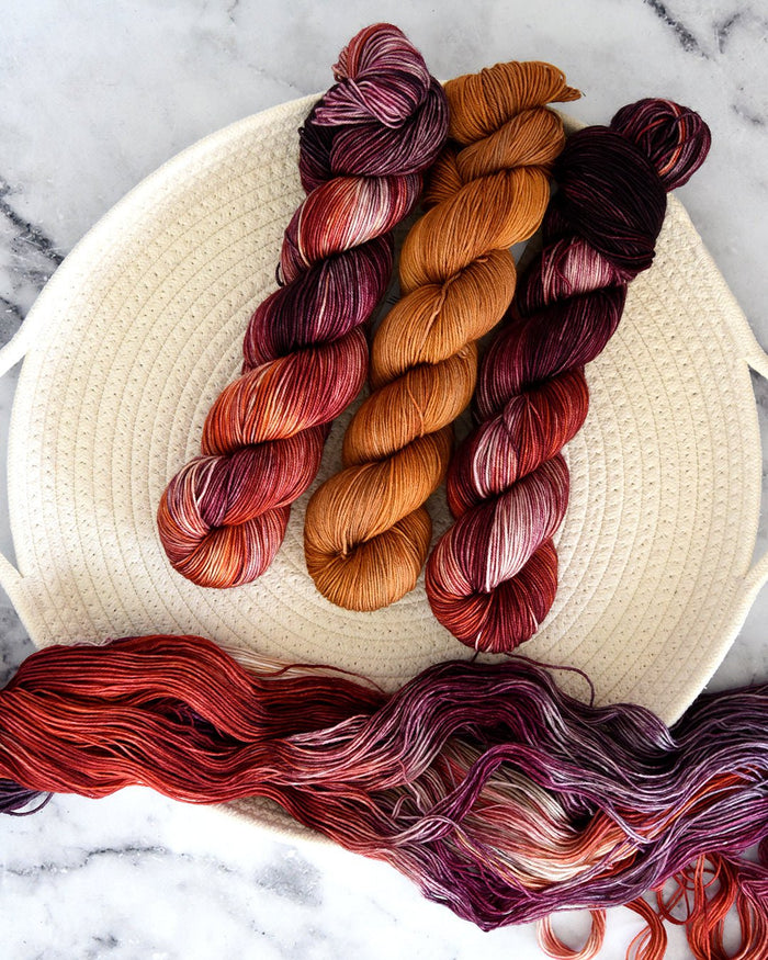 Destination Yarn fingering weight yarn Voyage Cave of Hands