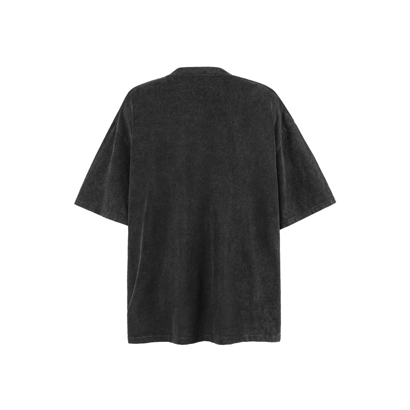 American vintage street T-shirt men's loose half-sleeve summer