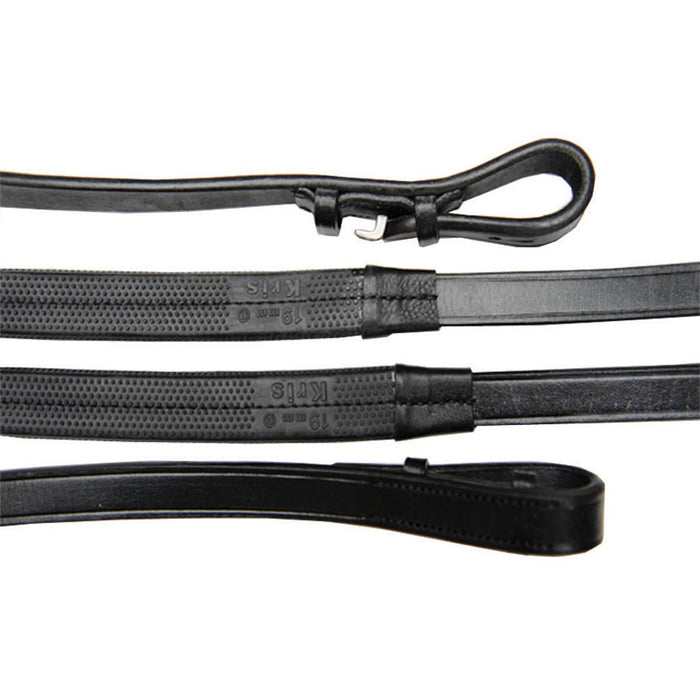 Celtic Equine Rubber Grip Reins- Brown