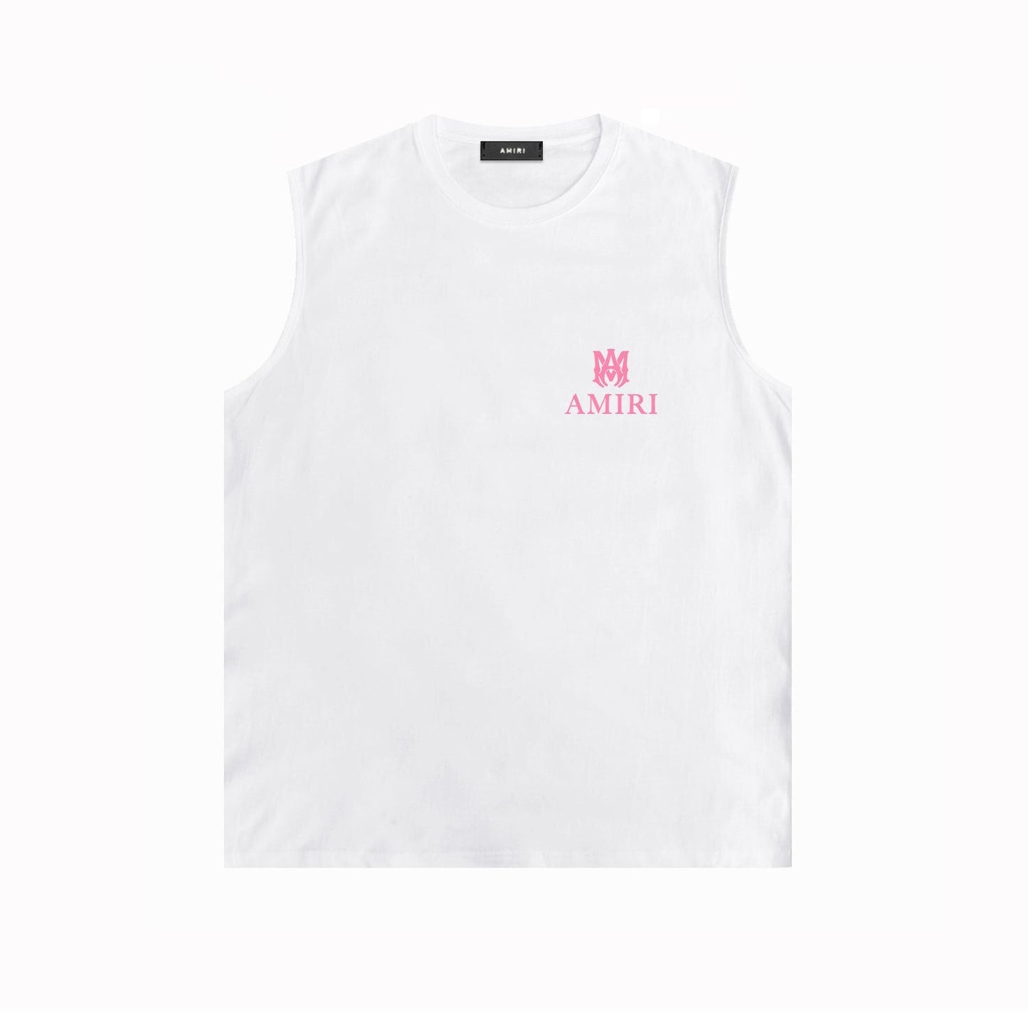 Amiri tank top small spider letter horizontal stripprinting