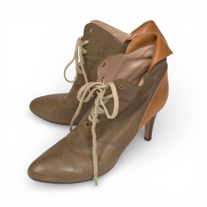 Chloe lace-up boots