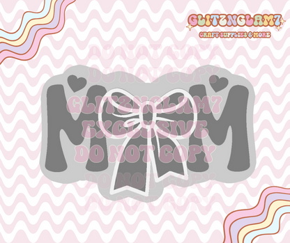 Coquette Mom WITH BOW Premium Silicone Mold ( GNG7 Exclusive)