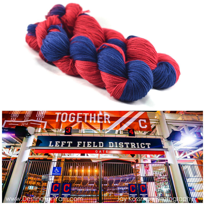 Destination Yarn fingering weight yarn Corner of Carnegie and Ontario