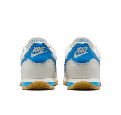 Nike Cortez Leather Sail Gum Yellow Light Photo Blue
