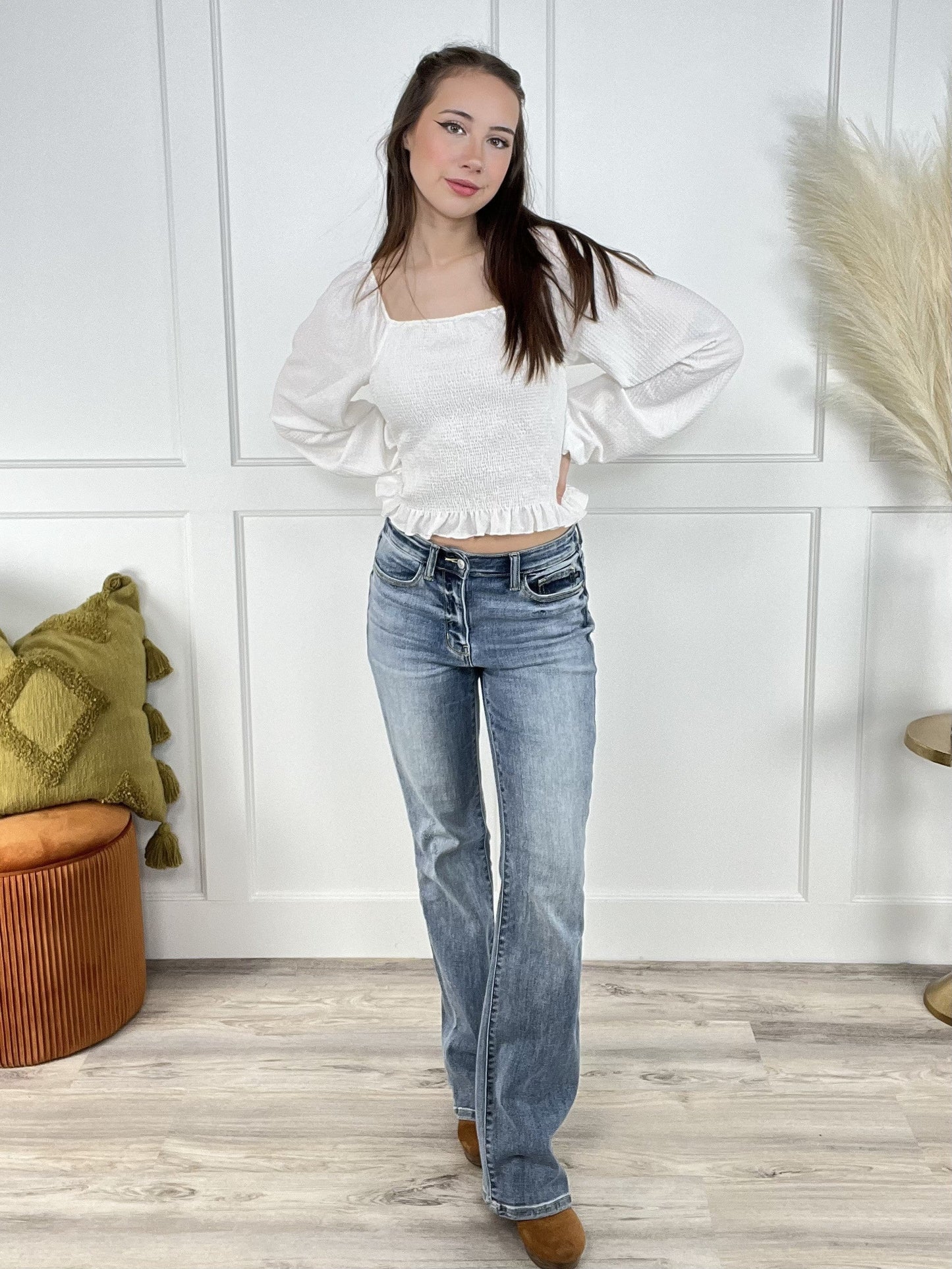 I'll Take Care Of You Women's Puffy Long Sleeve Top
