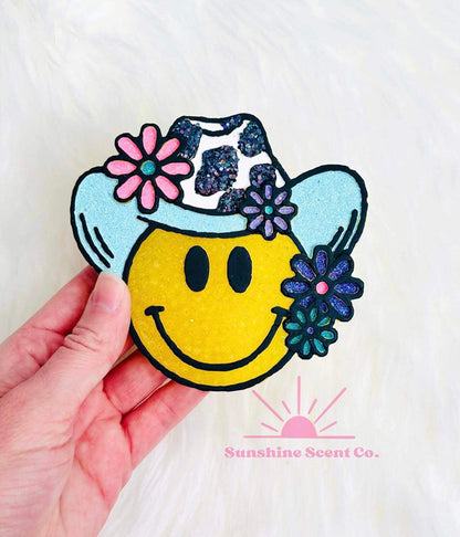 Daisy Cowgirl Smiley Silicone Mold