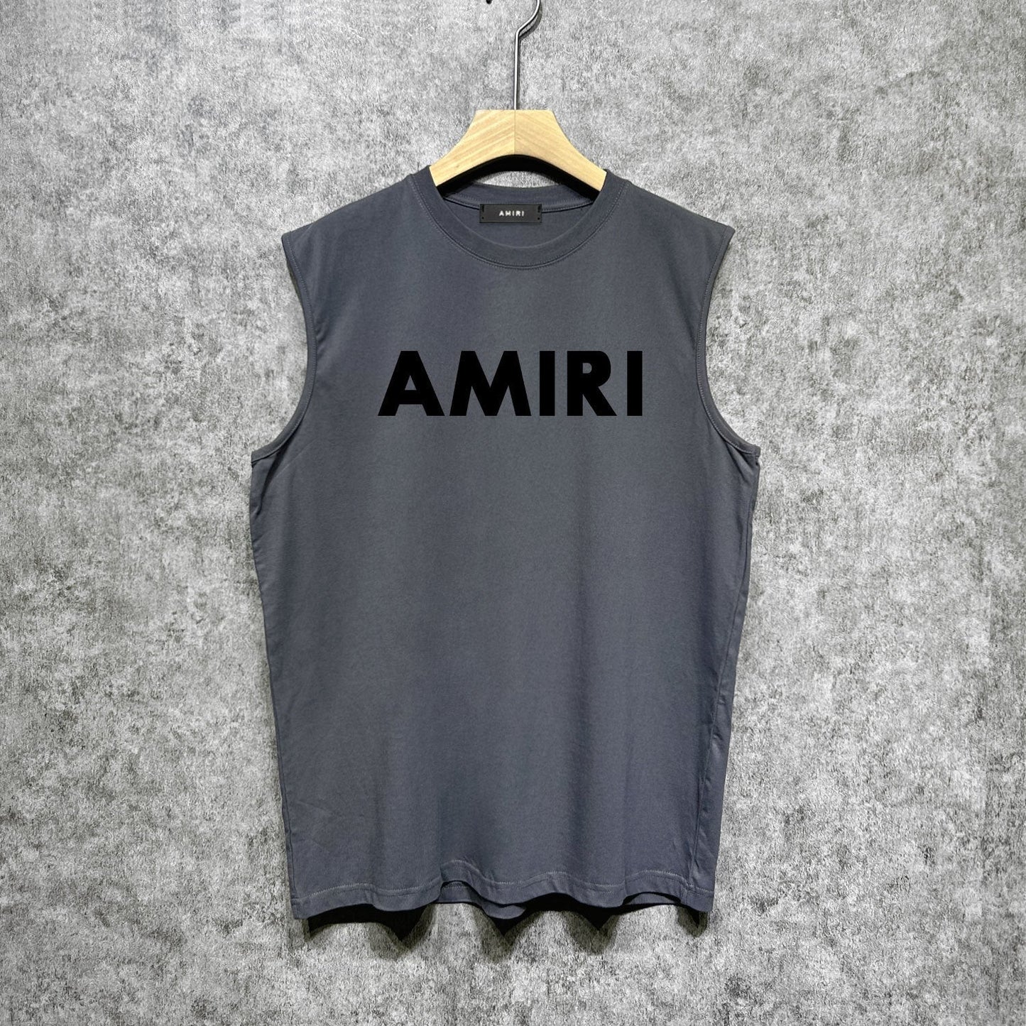 Amiri tank top thick flat simple letterprinting