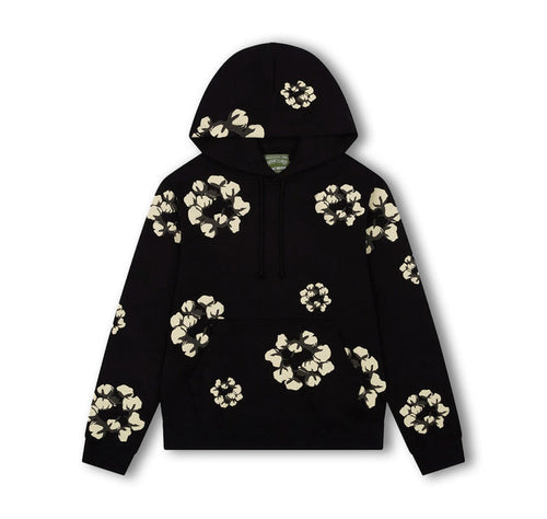 Denim Tears x CPFM Cactus Tears Wreath Hoodie Black