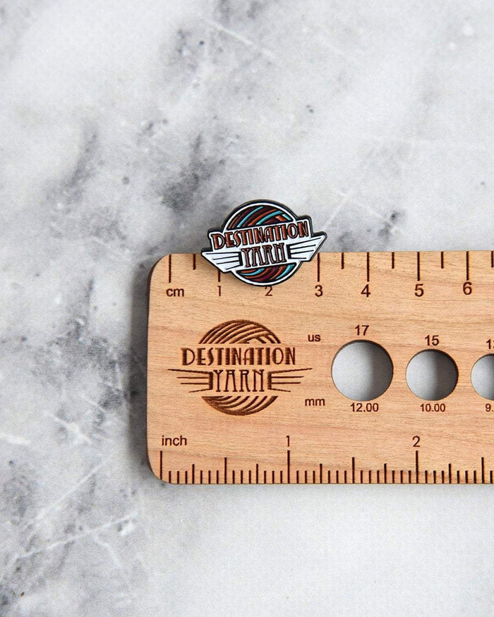 Destination Yarn Destination Yarn - Large Enamel Pin