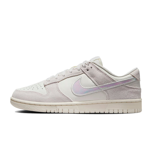 Nike Dunk Low Sail Iridescent Swoosh