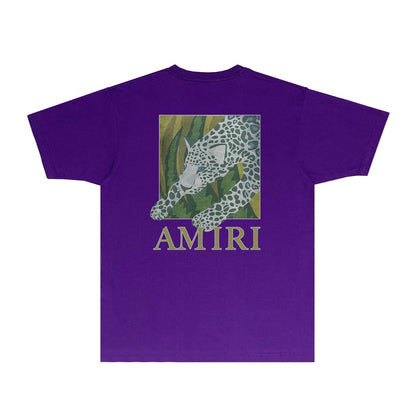 Amiri T Shirts Printed Trendy Pure Cotton
