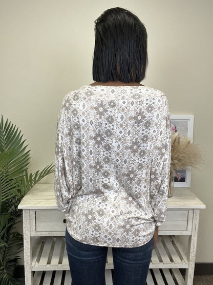 Hot Mama Women's Tunic Long Sleeve Top