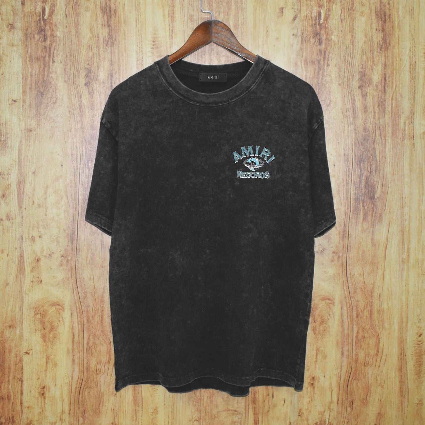 Amiri Washed Distressed T Shirt Printed Trendy Pure Cotton