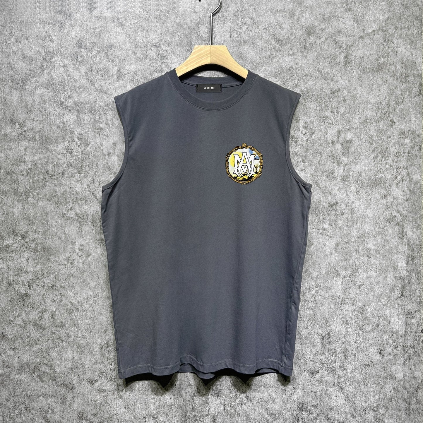 Amiri tank top magic mirror printing