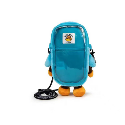 Baby milo children crossbody bag monkey shark crossbody shoulder bag