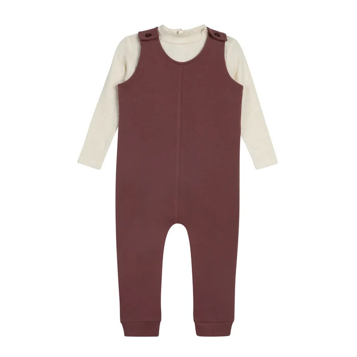 Ely's & Co Bird Seam Collection Bodysuit + Overalls