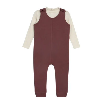 Ely's & Co Bird Seam Collection Bodysuit + Overalls