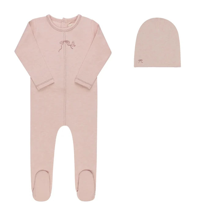 Ely's & Co Bird Seam Collection Footie + Beanie