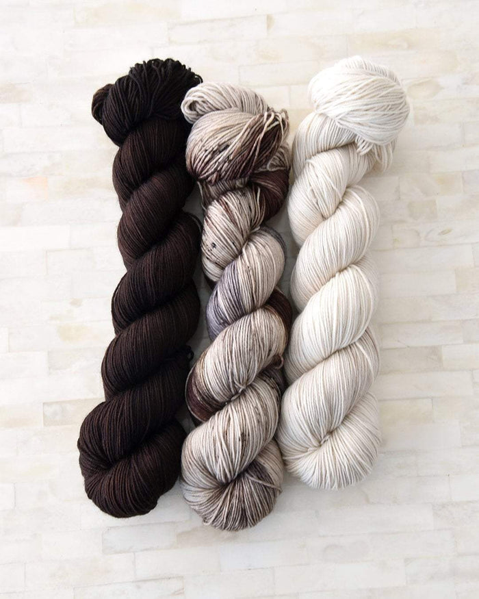 Destination Yarn fingering weight yarn Espresso