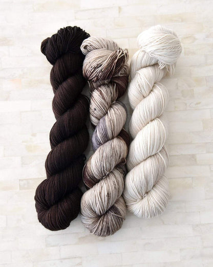 Destination Yarn fingering weight yarn Espresso