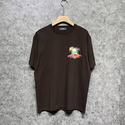 Amiri t shirts printing short sleeve