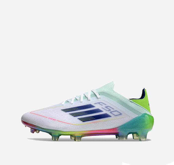 adidas F50 Elite FG – White/Blue/Yellow/Gold