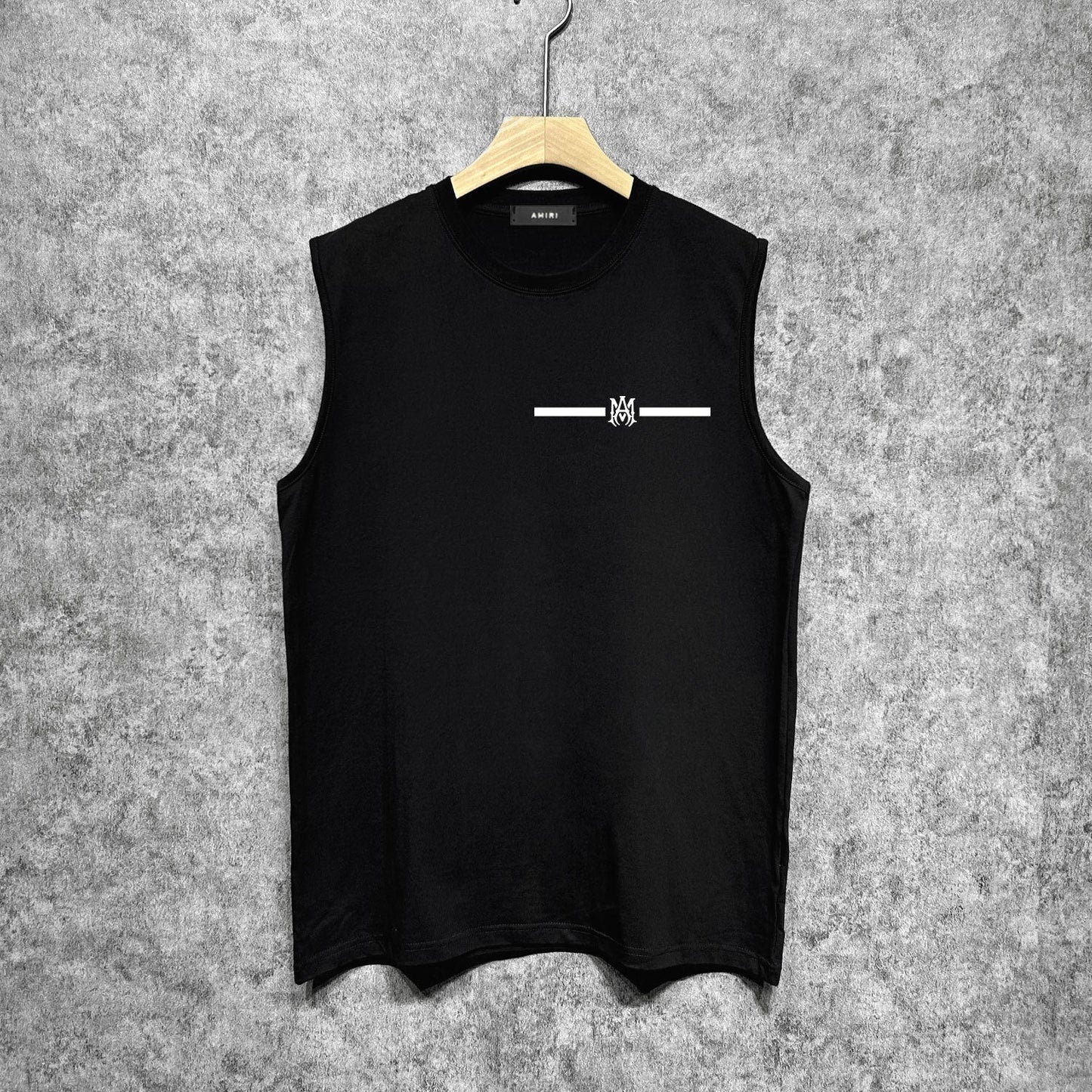 Amiri tank top spider letter printing