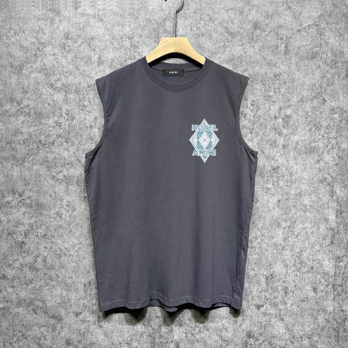 Amiri tank top medal set printing