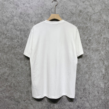 Amiri t shirts rainbow letter printing short sleeve