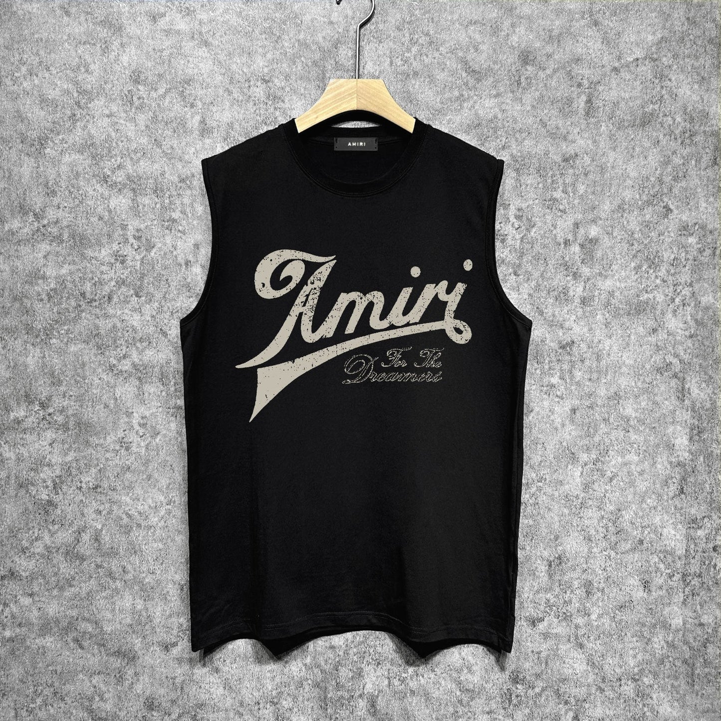Amiri tank top letter printing