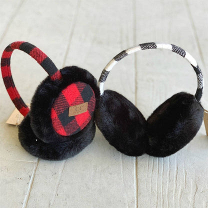 CC Buffalo Plaid Earmuff