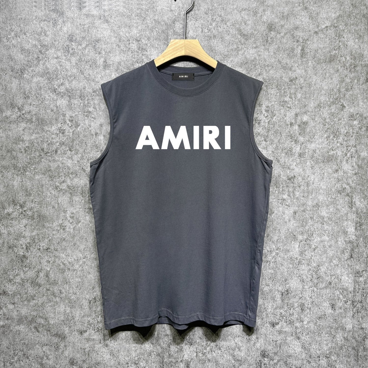 Amiri tank top thick flat simple letterprinting