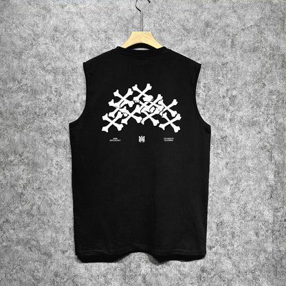 Amiri tank top skeleton letterprinting