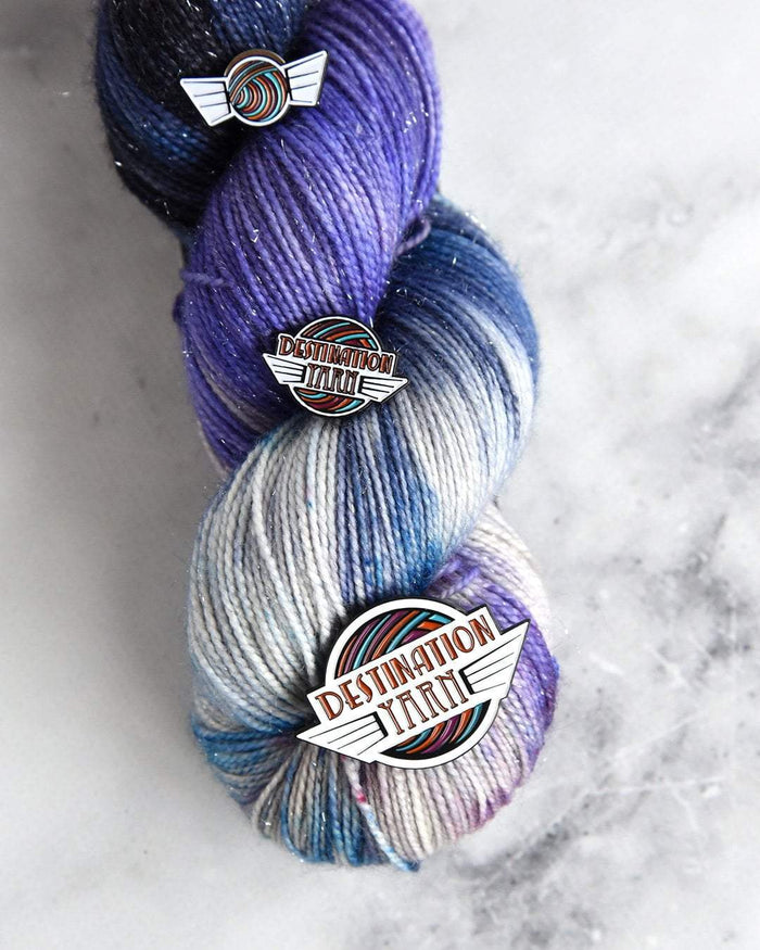 Flying Yarn Ball - Enamel Pin