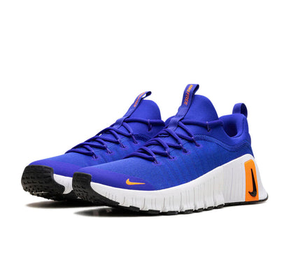 Nike Free Metcon 6 Racer Blue Sail Total Orange Black