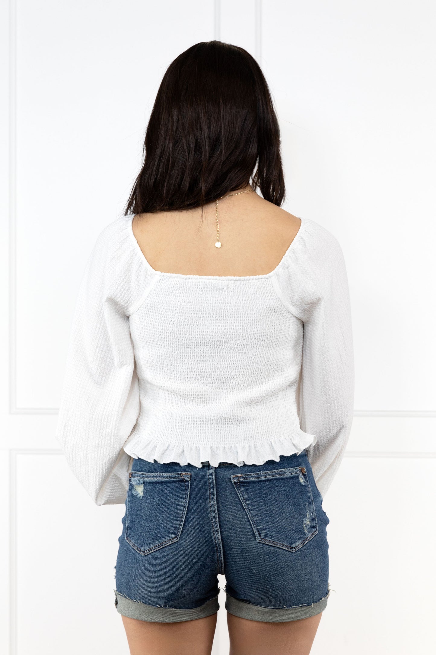 I'll Take Care Of You Women's Puffy Long Sleeve Top